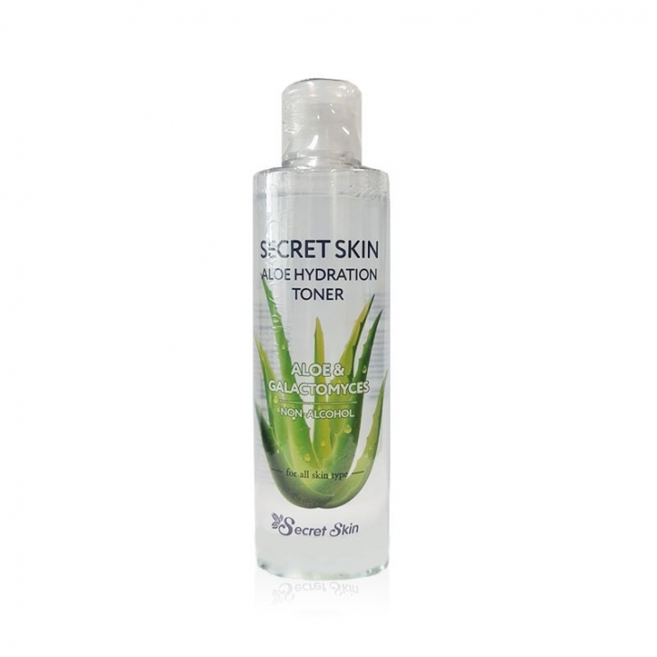 SECRET SKIN Aloe Hydration Toner Aloe & Galactomyces - Tonik nawilżający ALOES & GALACTOMYCES 250ml