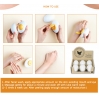 HOLIKA HOLIKA Sleek Egg Skin Peeling Gel (delikatny peeling do twarzy z ekstraktem z żółtka jajka) 140ml
